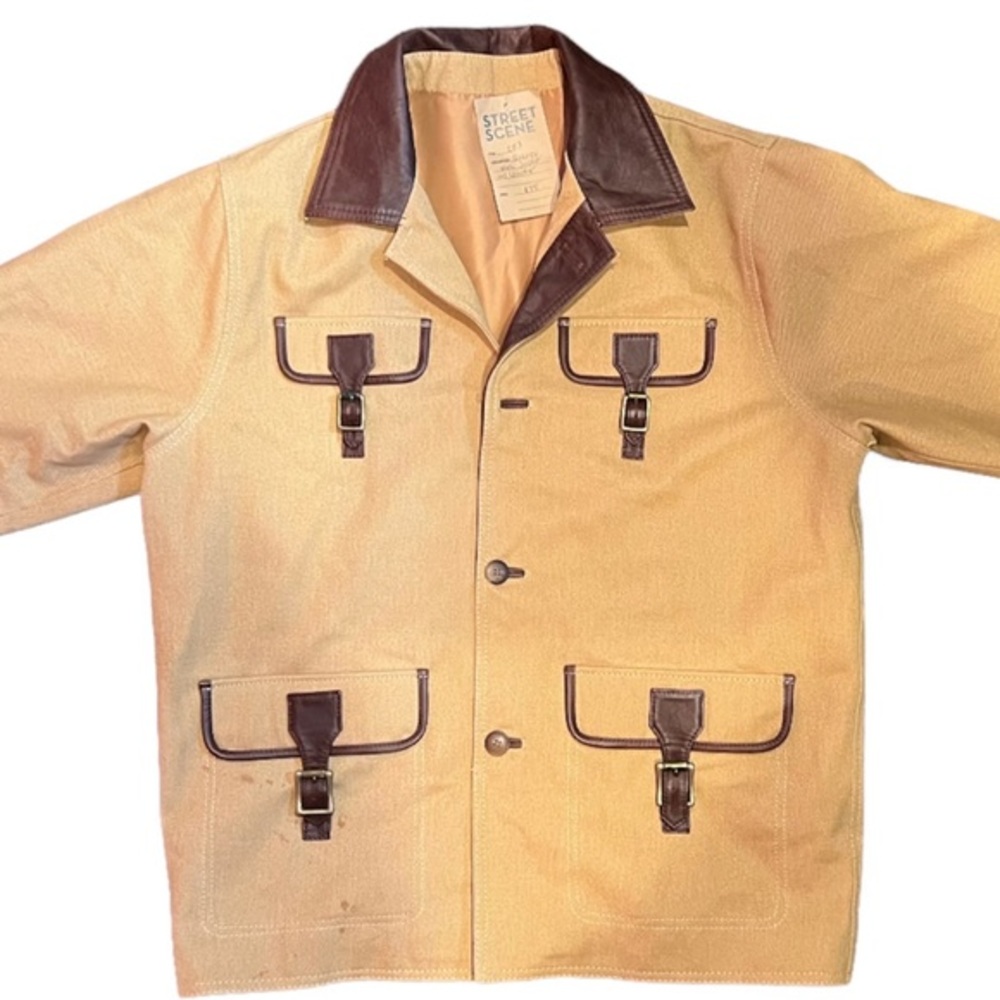 Women's Vintage Arandu Utility Leather Jacket